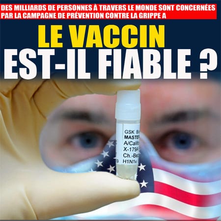 Grippe H1N1 : Les Américains remettent en doute l’efficacité du vaccin