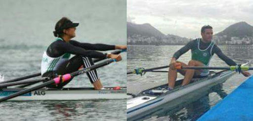 JO 2016 – Aviron : Amina Rouba et Sid Ali Boudina aux portes des quarts de finale.