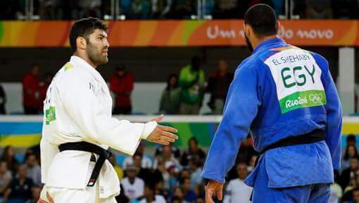 JO de Rio: le judoka égyptien El Shehaby refuse de serrer la main de l’israélien.
