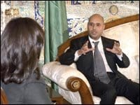 La curieuse visite d’Al Kadhafi fils à Alger
