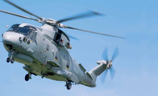 La Grande-Bretagne compte vendre 40 hélicoptères à l’ANP