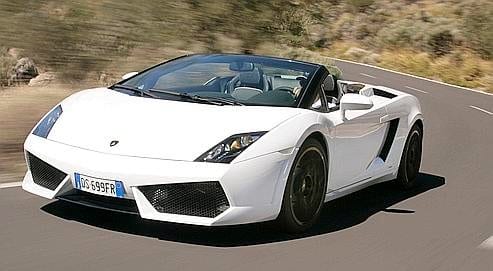 Lamborghini Gallardo, mélodie en Spyder