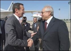 Le président de la Chambre italienne des députés à Alger