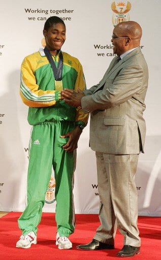 Le président sud-africain dénonce l&rsquo;humiliation dont est victime Semenya