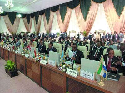 Les chefs d&rsquo;Etat africains engagés pour la pacification du continent