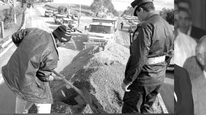 L&rsquo;extraction de sable des rivières continue