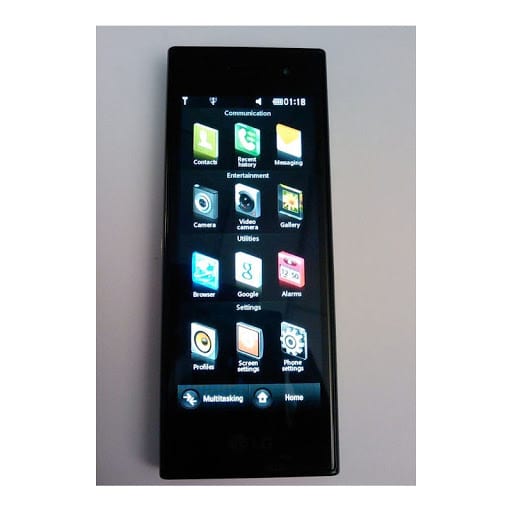 LG BL 40 Chocolate : Première pub vidéo