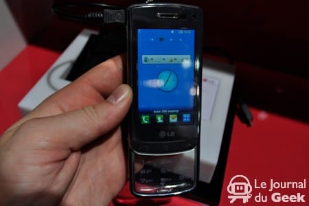 LG GD900 Crystal en images