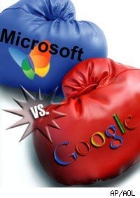 Microsoft Vs. Google : Twitter tient le sifflet