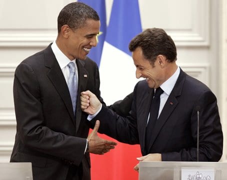 Obama et Sarkozy sur la Science