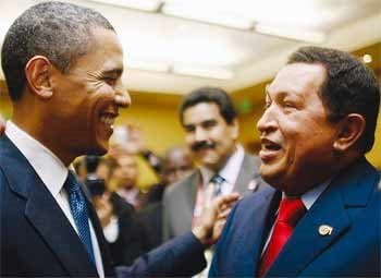 Obama tend la main à Chavez et à Cuba
