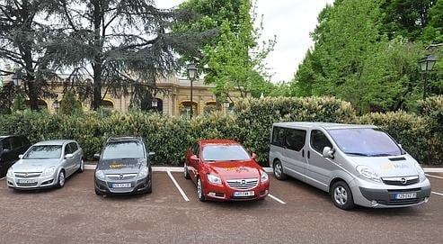 Opel propose ses bouquets automobiles