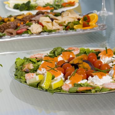 Organiser un buffet de réception