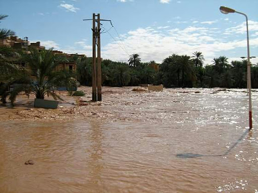 Pluies diluviennes à Tamanrasset, 2 morts et 27 personnes sauvées.