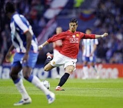 Porto – Manchester : But de Ronaldo