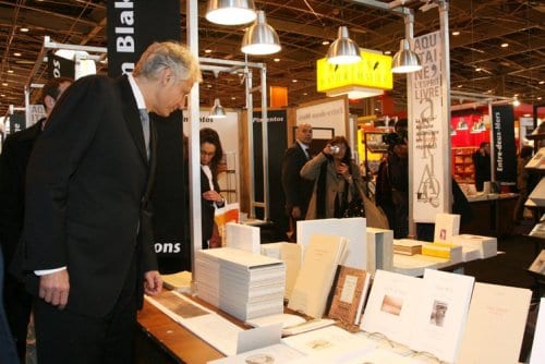 Pour sa première participation au salon du livre de Frankfort