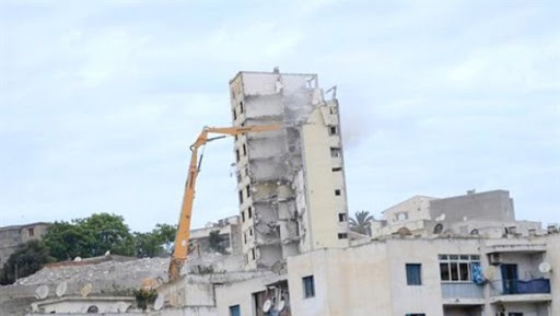 Poursuite de l’opération de démolition des immeubles menaçant ruine à El Madania