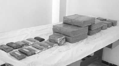 Près de 30 quintaux de kif traité saisis