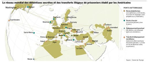 Prisons secrètes de la CIA : Une association va poursuivre le gouvernement britannique