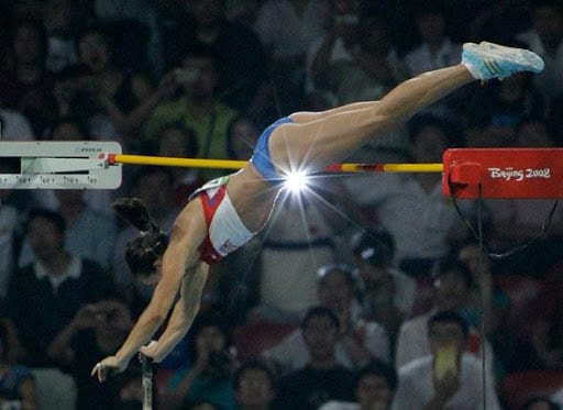 Record du monde au saut à la perche pour Yelena Isinbayeva