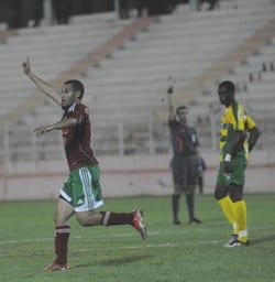 Résumé et but match NAHD MCA 0-1 (but de Derrag)