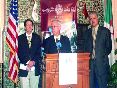 Sellal coopère avec les USA dans le secteur hydraulique