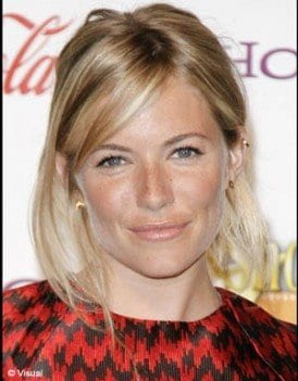 Sienna Miller a du nez