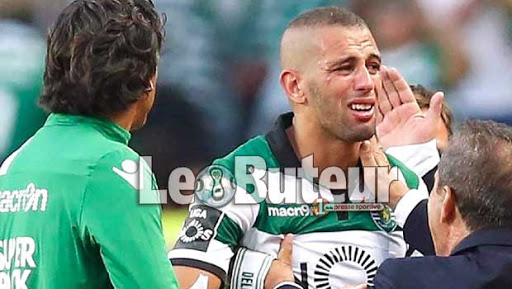 Slimani a quitté le stade en larmes