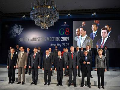 Sommet du G8 à Rome