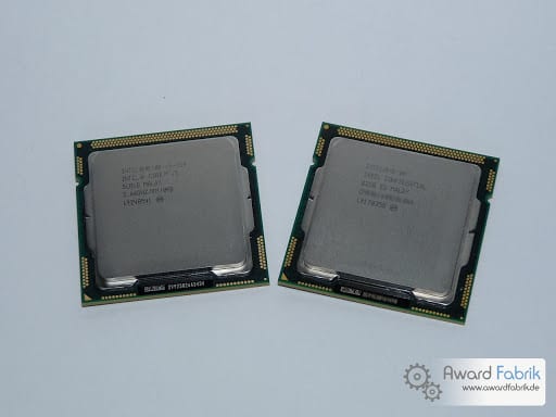 Test : Intel Core i3 540 et Core i5 750