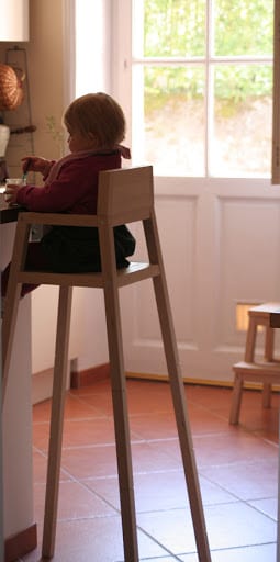 Très haute chaise-haute