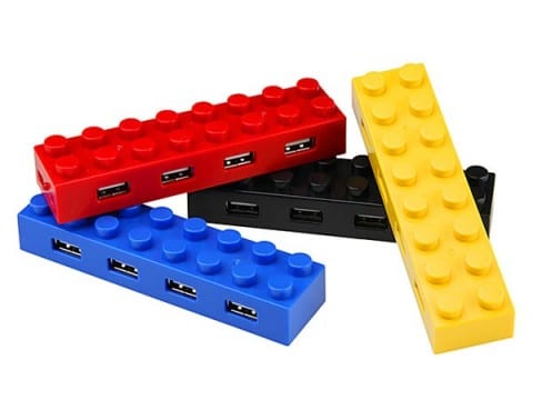 Un hub USB en briques
