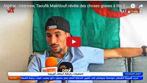 Vidéo: En interview, Taoufik Makhloufi critique encore une fois le staff olympique algérien