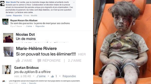 Vous avez envie de vomir ? Allez-y, lisez les commentaires des gens sur cet enfant syrien