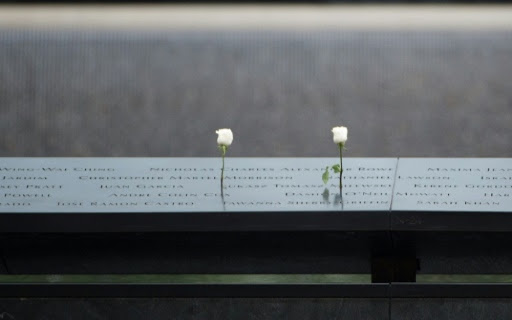 11-Septembre: minute de silence à Ground Zero à New York