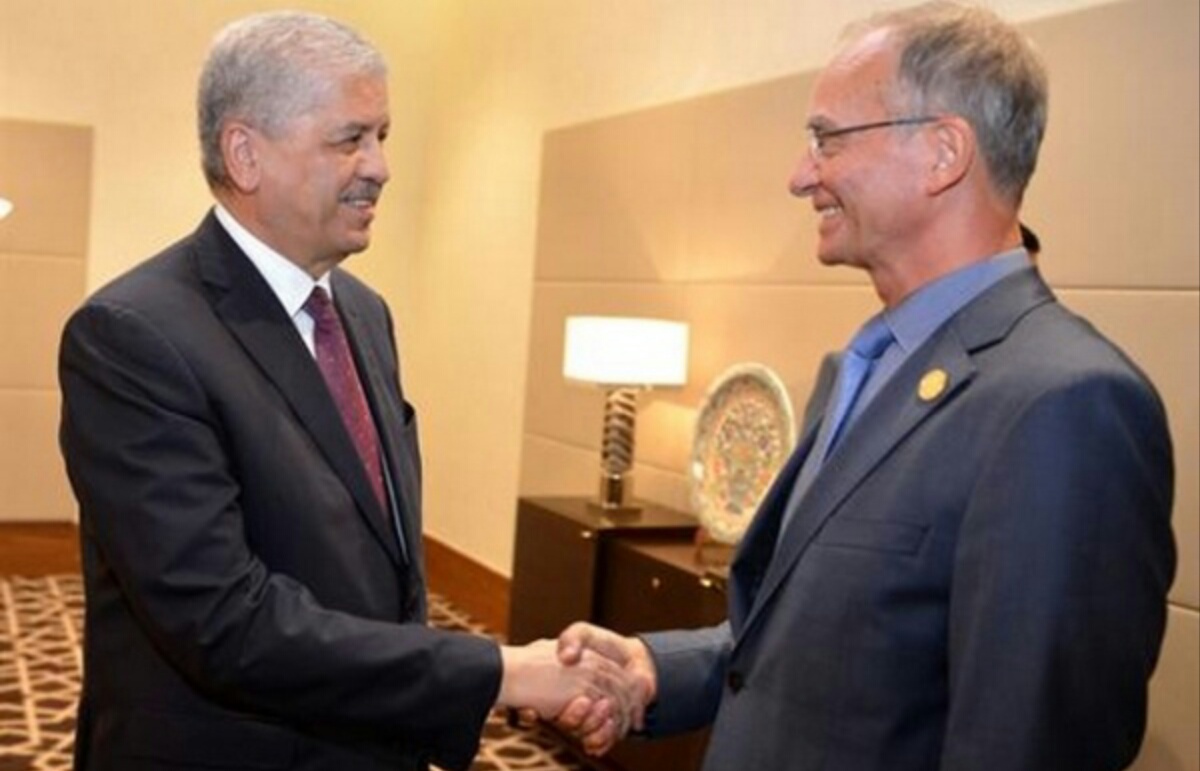 Sellal reçoit le ministre néerlandais des Affaires économiques