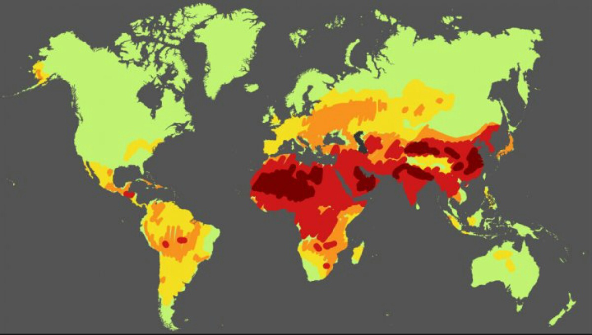 Infographie : 92% de la population mondiale respire un air trop pollué