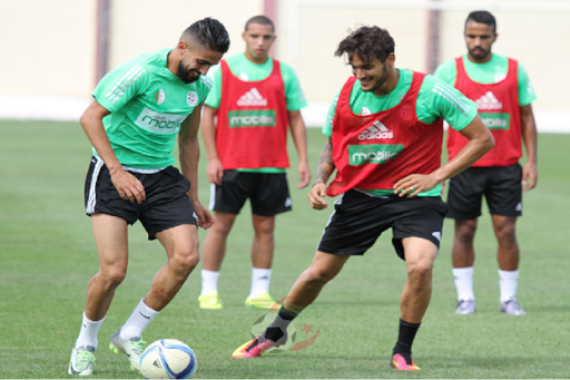 EN : Ce lundi décrassage pour les Verts