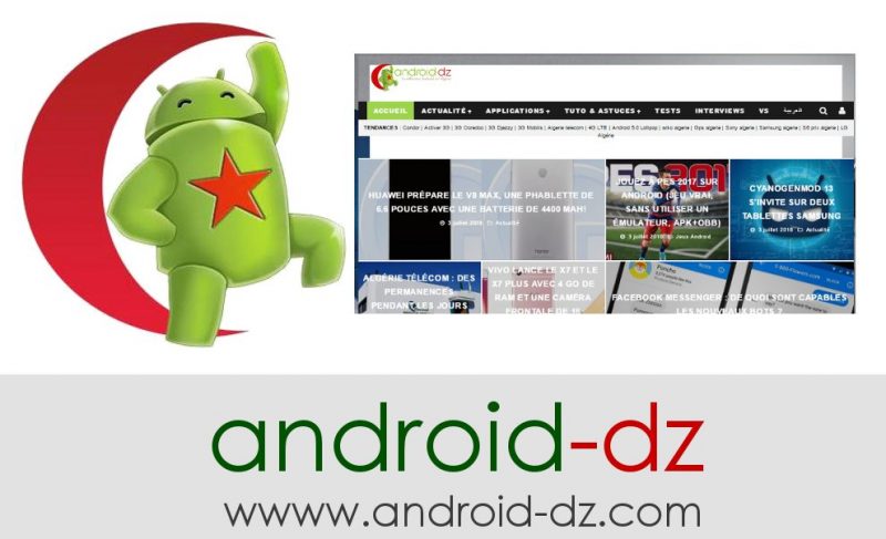 Le site Android-dz.com est classé parmi les 200 sites les plus visités en Algérie!