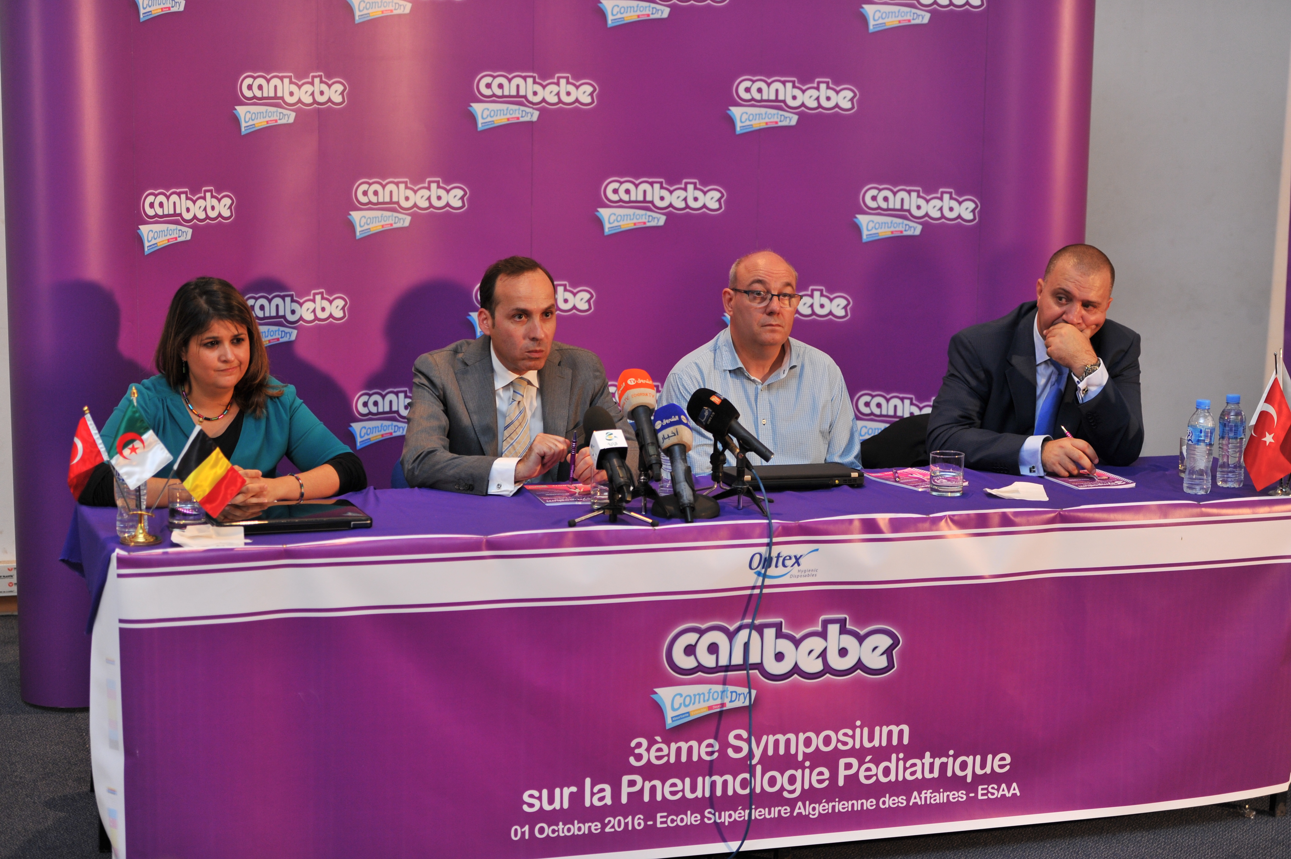 Symposium Canbebe de sensibilisation sous le thème de « La Pneumologie chez les enfants et les adolescents « .