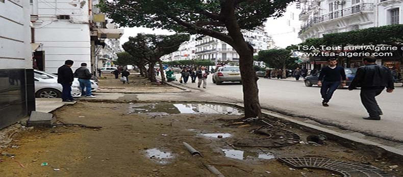 L’opération de réfection dans la capitale s’estompe: Les trottoirs, l’autre calvaire des Algérois.