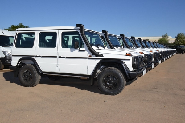 Le MDN réceptionne 327 véhicules Mercedes-Benz fabriqués à Tiaret