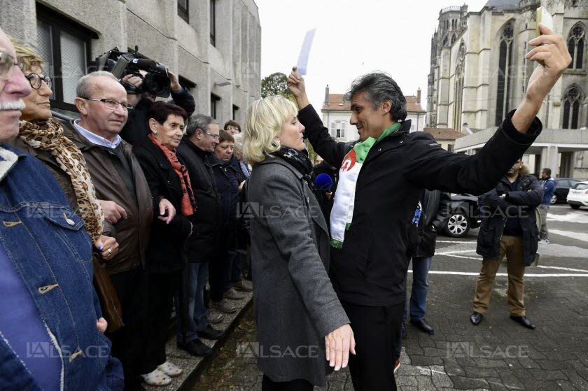 Amende anti-niqab : Face-à-face tendu entre Nadine Morano et Rachid Nekkaz.