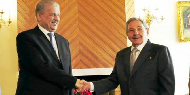 Sellal en visite officielle à Cuba à partir de mercredi
