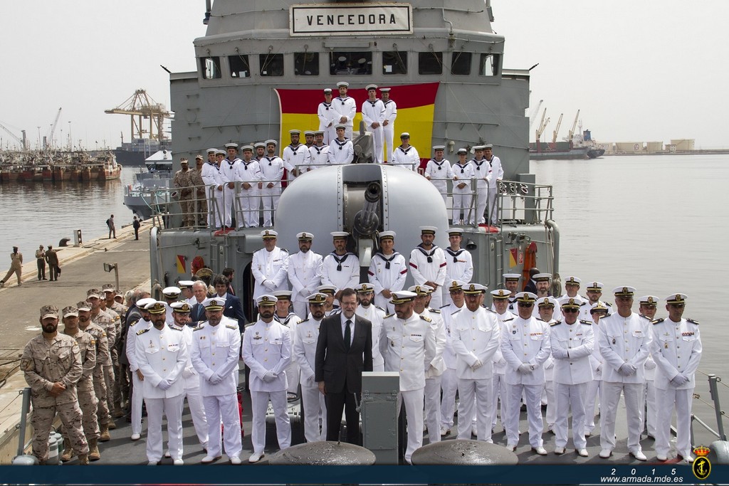 Forces navales : Escale du navire espagnol « VencedoraûP79 » au port d’Alger.