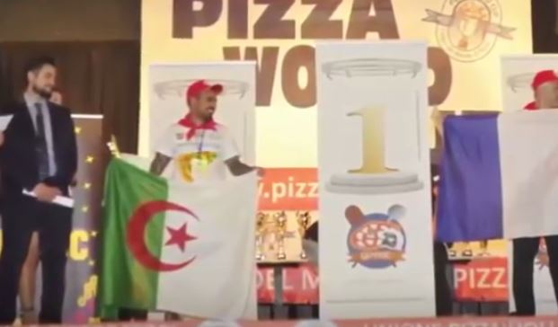 Un algérien arrivé troisième dans un concours international de la pizza à Rome