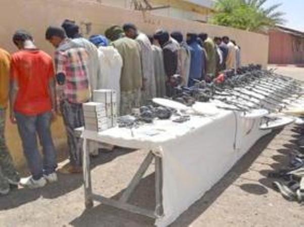 Vingt-sept contrebandiers appréhendés dans le sud du pays