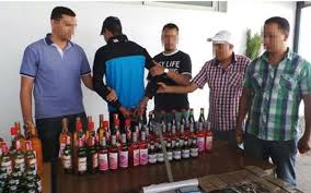 Ouled Maaleh : Saisie de 740 bouteilles d&rsquo;alcool et des arrestations