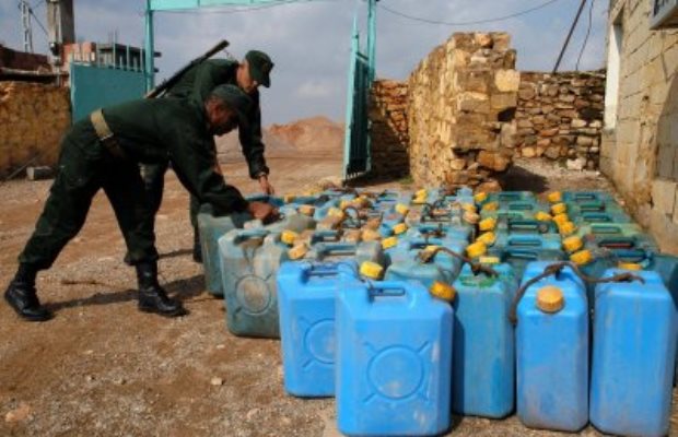 Contrebande à Tebessa: 2 000 litres de carburant saisis aux frontières