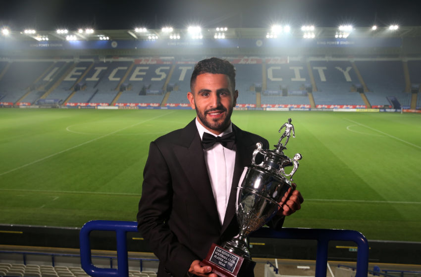 Mahrez élu meilleur milieu de terrain de l’année 2016.